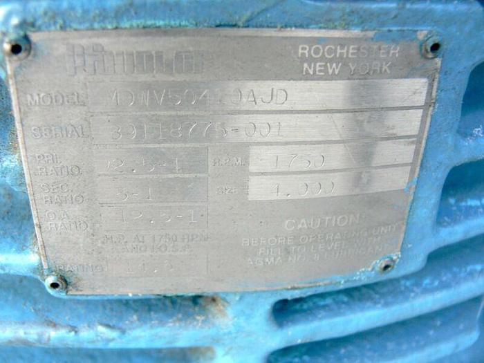 Used Pfaudler 300 Gallon Stainless Steel & Glass Lined Jacketed Reactor w/ Top Mixer