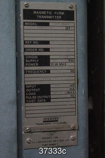 Used Foxboro E96P Magnetic Flow Transmitter Output Meter #37333
