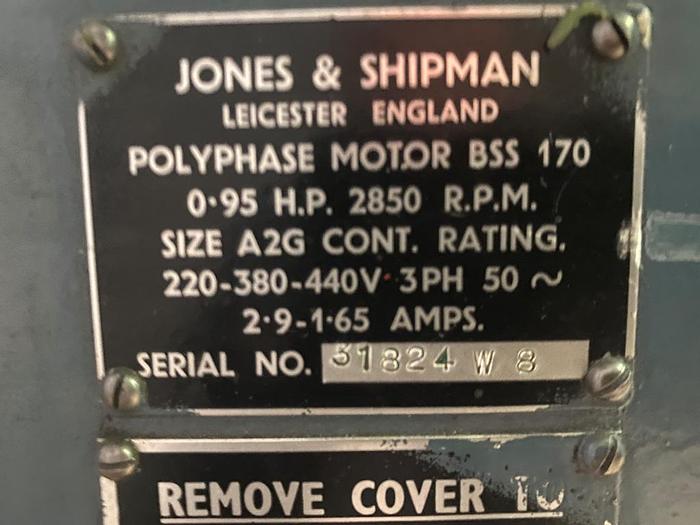 Used Jones & Shipman 540 Surface Grinder