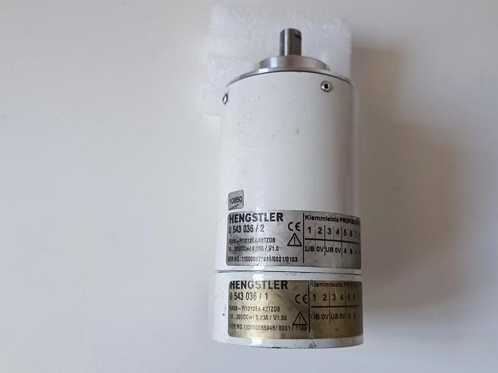 Gebraucht 6 Stück Drehgeber, Encoder + Zubehör, Diff. Types, Hengstler gebraucht