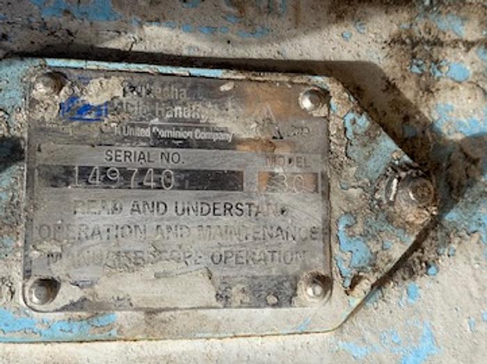 Used Waukesha Model 30 Positive Displacement Pump