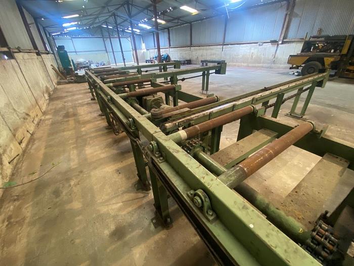 Used 2001 Peddinghaus BDL760/3 with Meba 400DG-700 Saw/Drill Line