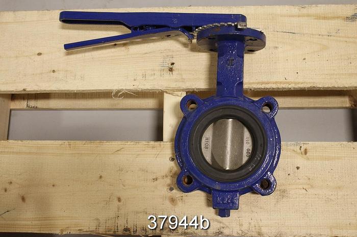 Used Keystone 3" Hand Operated Butterfly Valve #37944