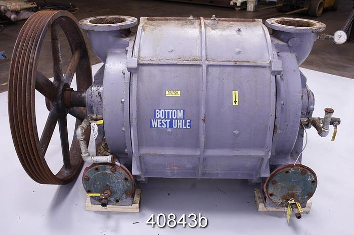 Refurbished Nash CL4002 Vacuum Pump, Stainless Steel Clad Casing #40843