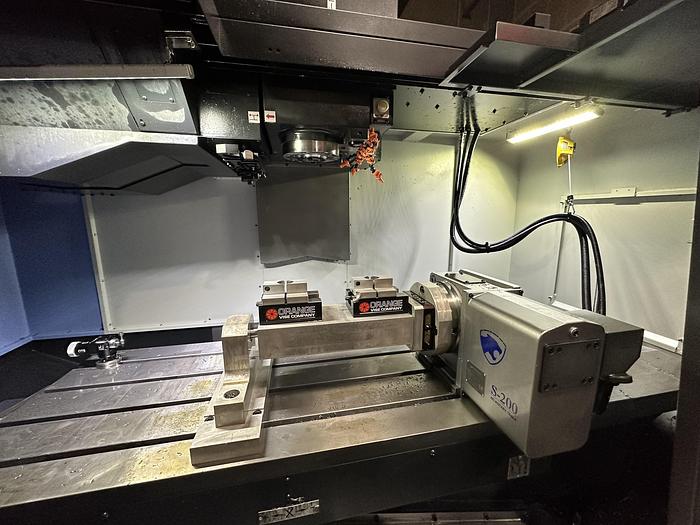 Used 2021 DOOSAN DNM 5700 4-Axis CNC Vertical Machining Center