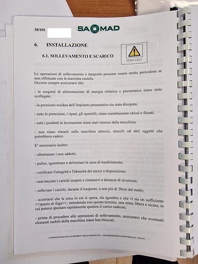 Used 2014 Saomad Woodpeker 60