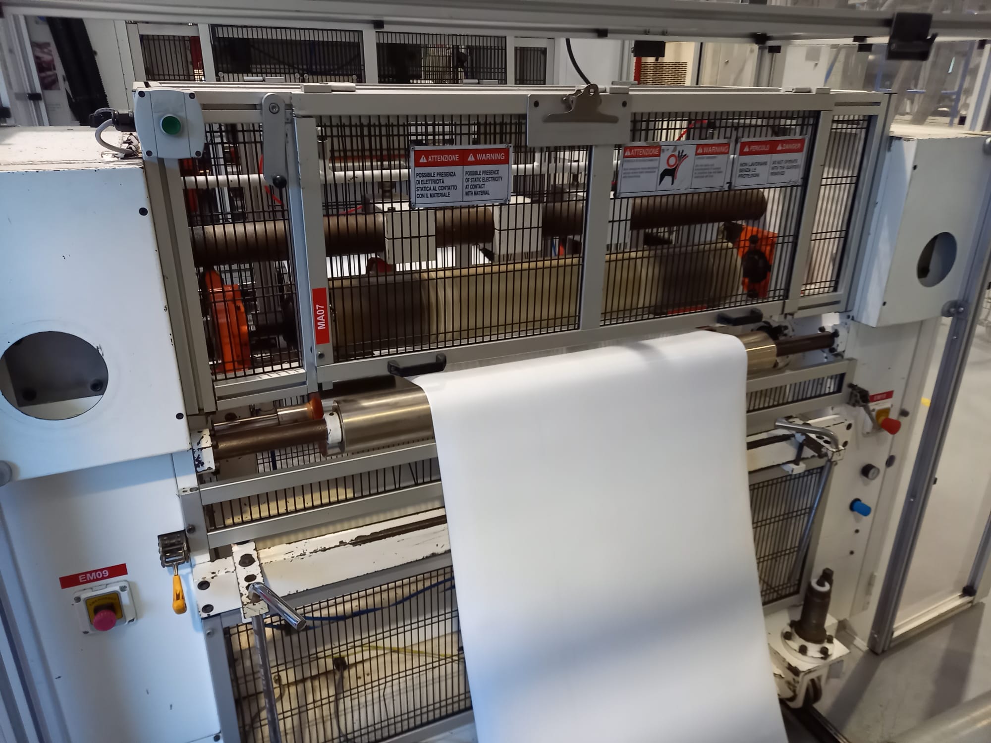 Used 2001 OMV Inline Extruder