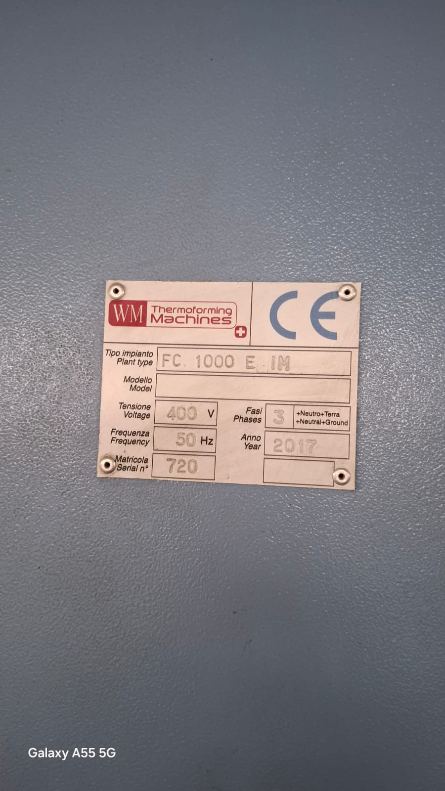 Used 2020 WM FC 1000 E IM