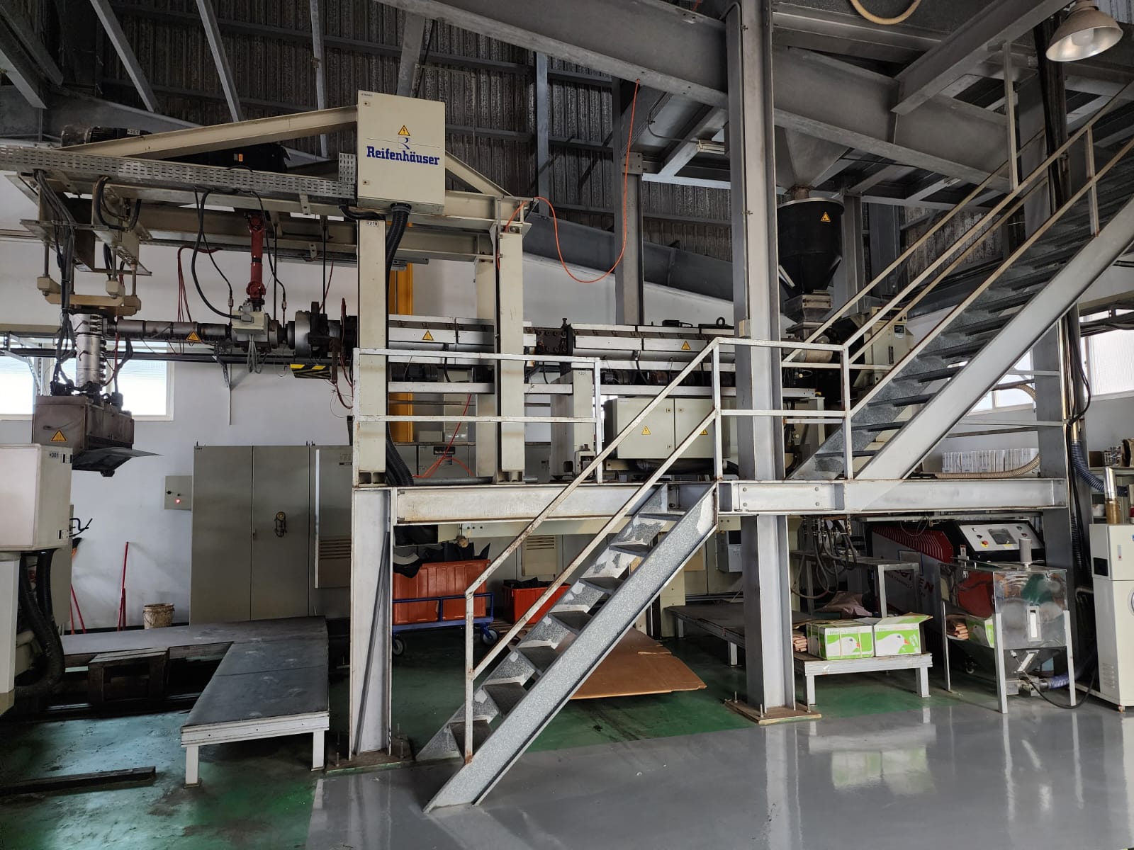Used 2001 Reifenhauser PP Extrusion Line