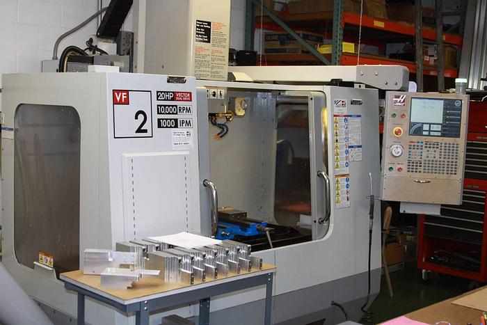 Used 2007 HAAS VF-2 4-Axis CNC Vertical Machining Center