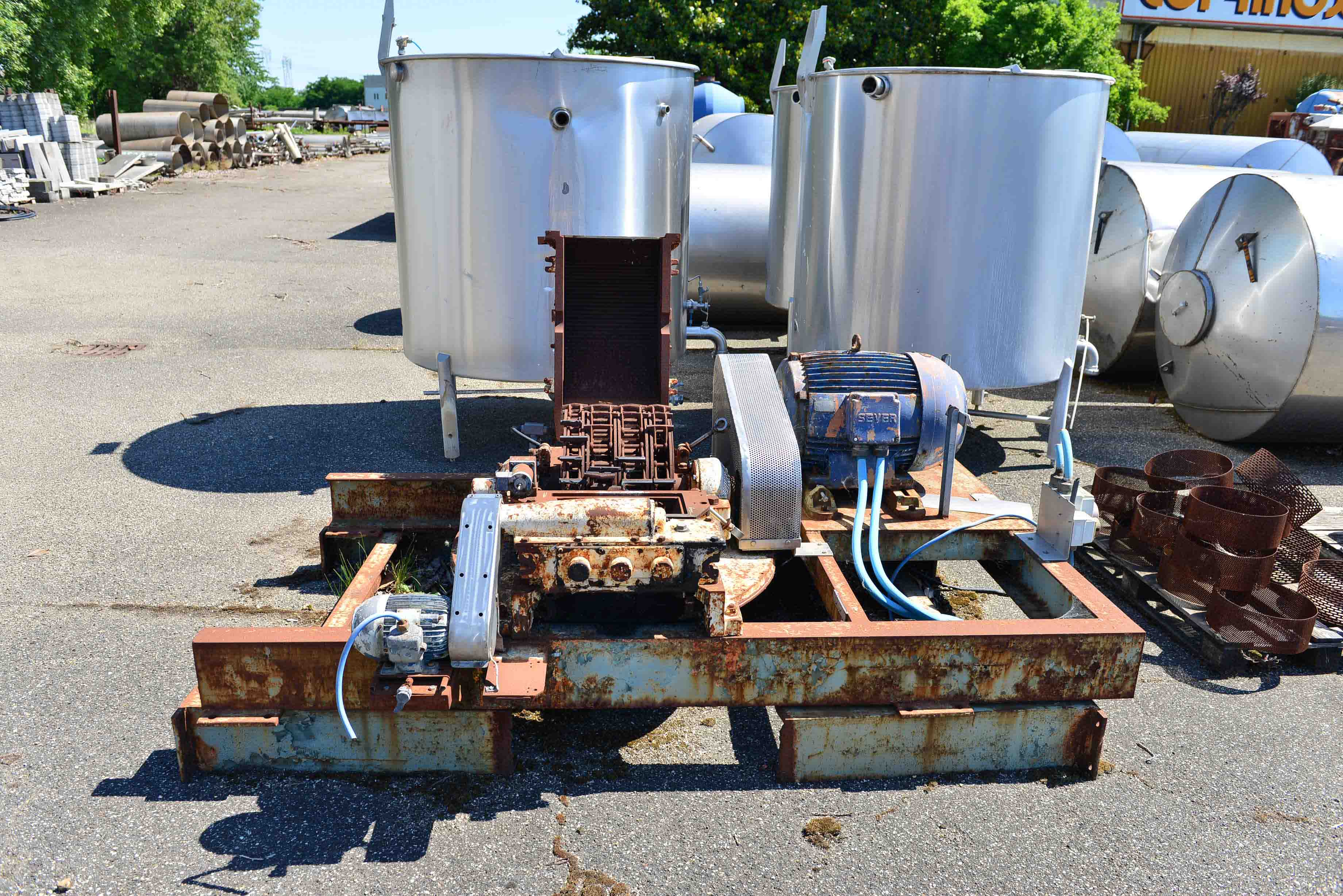 Usato Mulino a martelli MIKROPUL in acciaio al carbonio