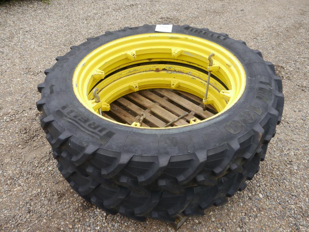 Used Pirelli 300/95 R46 Row Crop Wheels and Tyres