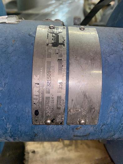 Used Dezurik 8" Basis Weight Valve, Type PPE #37176