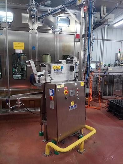 Used WEIGHTPACK BOTTLE FILLING MACHINE WITH FOIL CAP