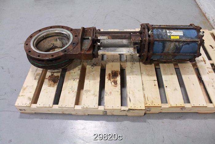Used Dezurik 14" Air Operated Knife Gate Valve #29820
