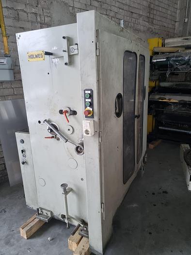 Used (disassembled & stored in warehouse) 2001 HOLWEG RS26 + IF 526 printing unit (4 colours) - Flat & satchel paper bag machine