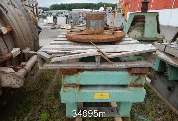 Used Kadant 14' Pulper, 57" Vokes Rotor, Diamond Grip Extraction Plate #34695