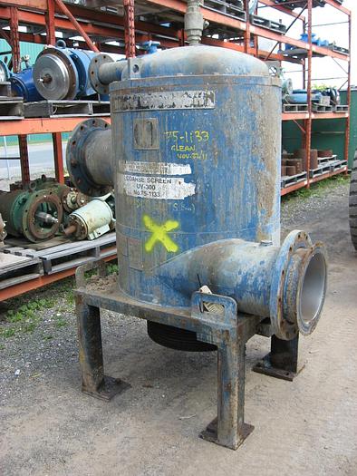 Used BLACK CLAWSON UV 300 PRESSURE SCREEN SS .079" HOLES