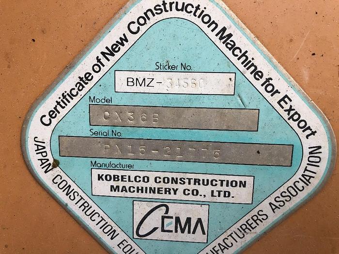 Used 2012 CASE CX36B