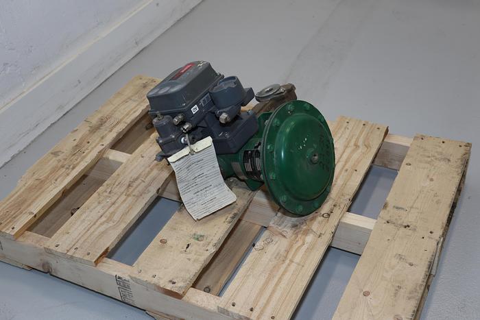 Used Fisher 1" V200 Vee-Ball Valve #44201