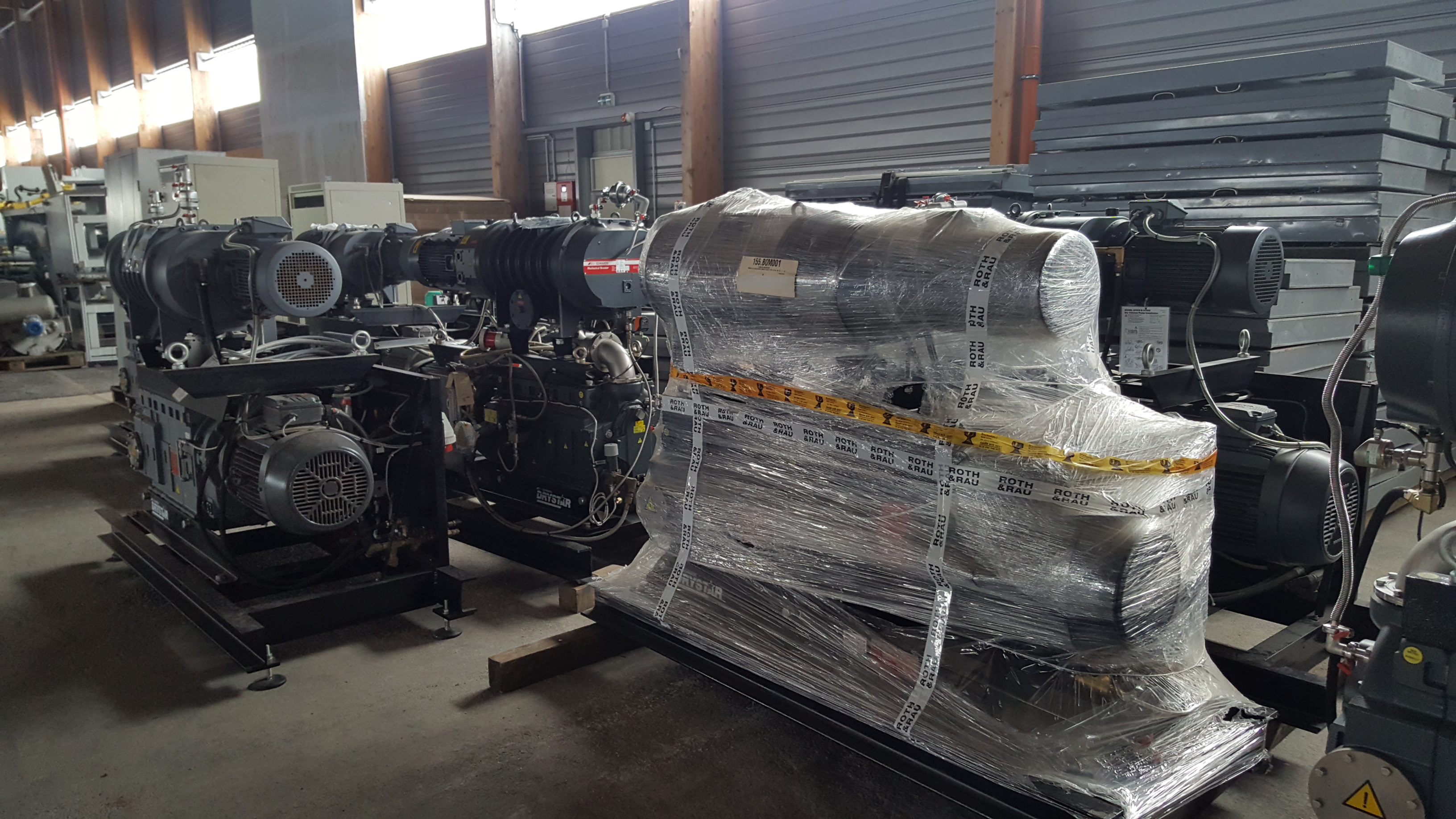 Used Edwards GV600/EH4200 Dry Pumps