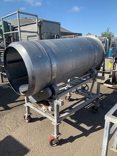 Used Stainless Steel Seasoning Drum