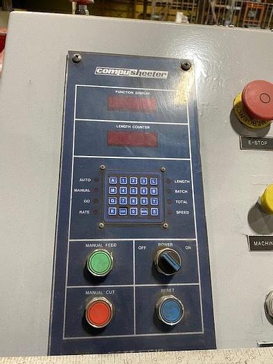 Used 40" CONTECH SHEETER MODEL CS-40 W/ CONVEYOR OUTPUT- PENDING