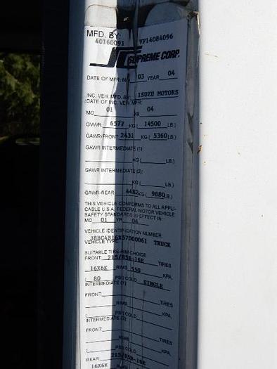 Used 2005 Chevrolet W-4500