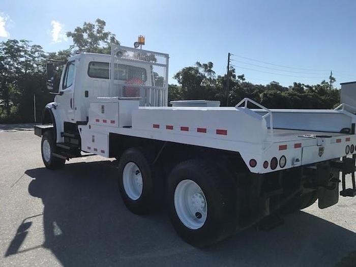 Used 2004 Freightliner M2 106 Flatbed Winch Truck - C08380