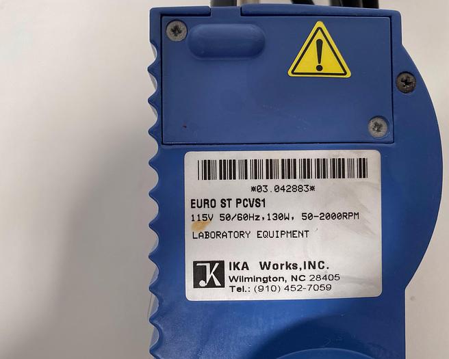 Used Ika EuroStar PCVS1 Overhead Stirrer 50-2000 RPM