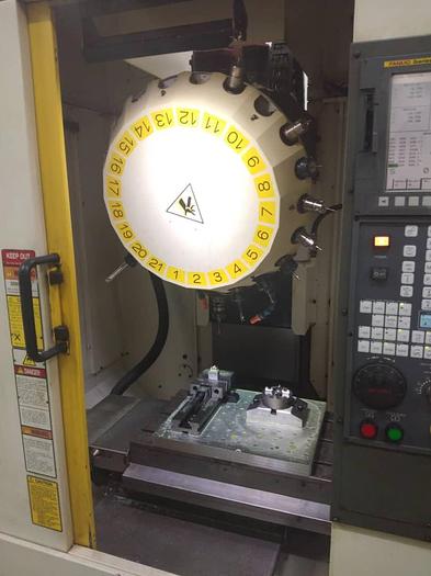 Used 2010 Fanuc a-T21iFb High speed milling machine