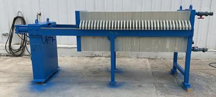 Used FP-52: Used 18 cu ft WTT Brand Filter Press