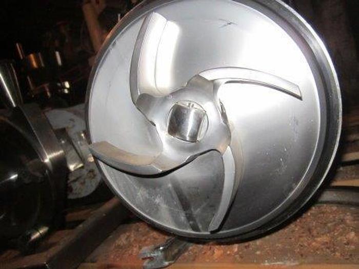 Used Pump, Centrif., Waukesha, Mdl C218, S/st, 3" In, 20 Hp #S737282