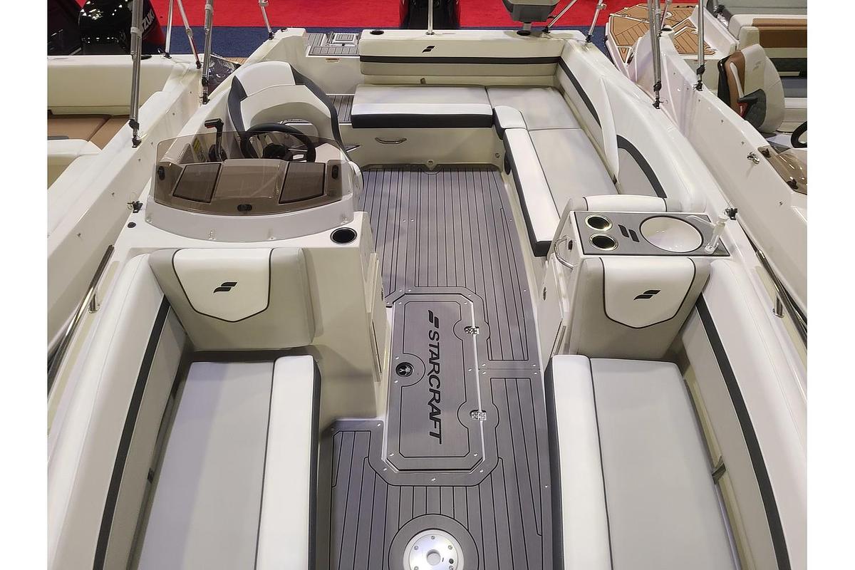 2025 Starcraft SVX 191 Deck Boat W/ 150HP Suzuki Motor & Trailer