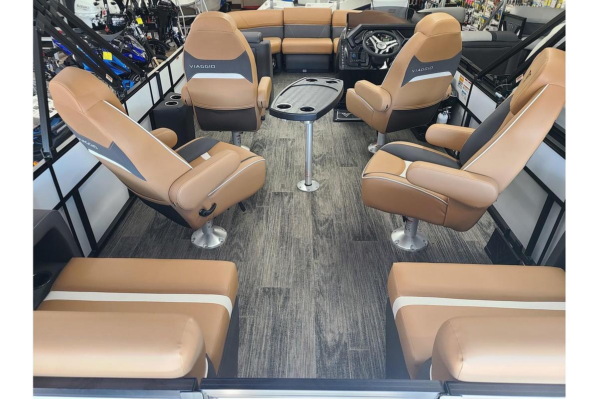 2025 Viaggio Lago X22Q W/ Suzuki 115HP Stealth Motor
