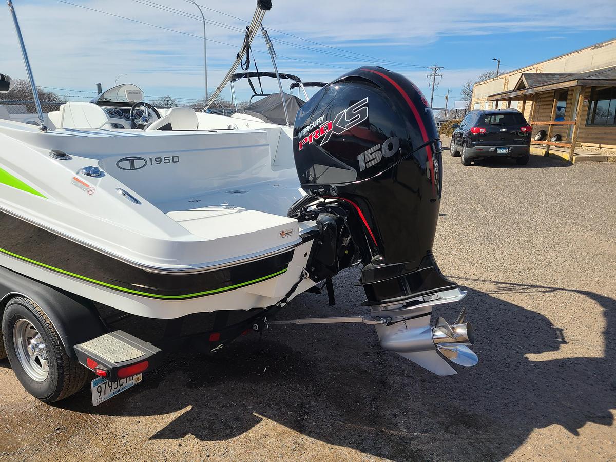 Used 2019 Tahoe 1950 W/ 150HP Mercury & Trailer