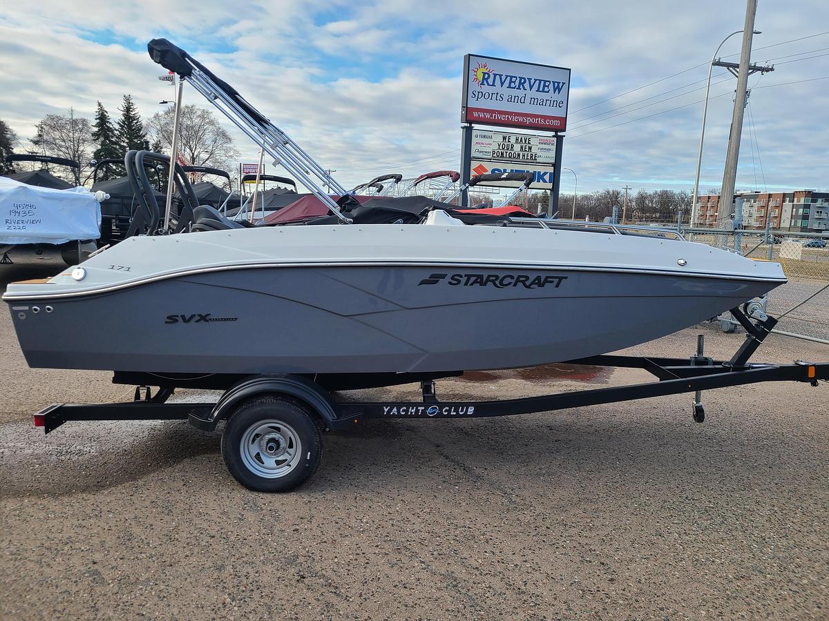 2026 Starcraft SVX 171 W/ A Suzuki 115HP Motor & Trailer