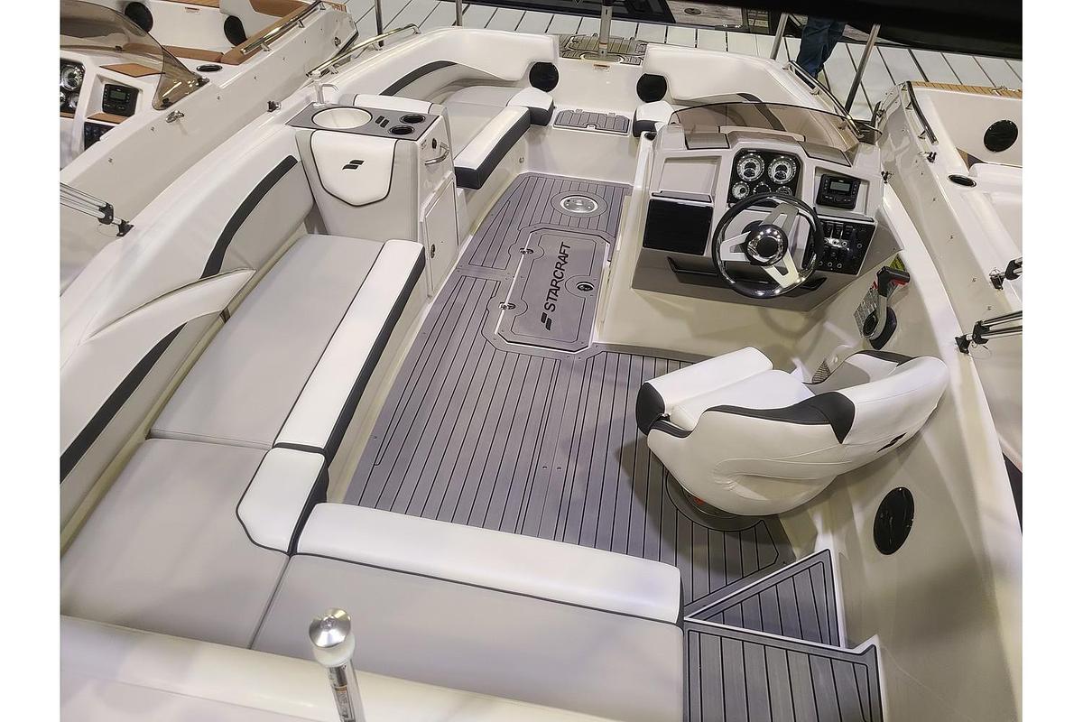 2025 Starcraft SVX 191 Deck Boat W/ 150HP Suzuki Motor & Trailer
