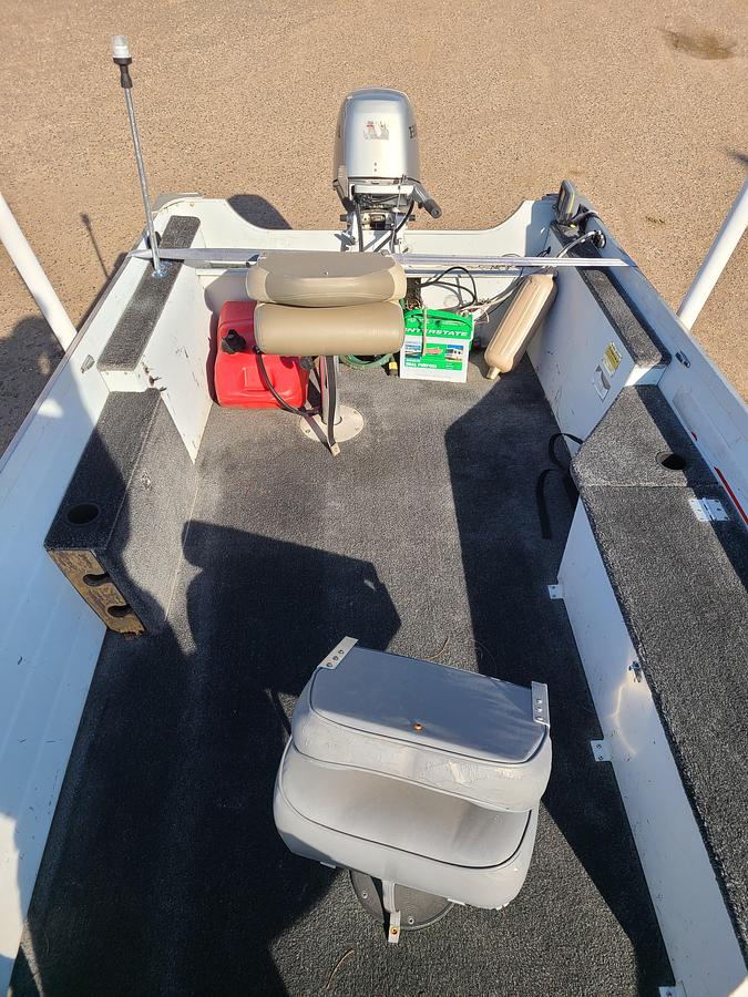 Used 1989 Sylvan Sea Monster W/ 25HP Honda 4-Stroke