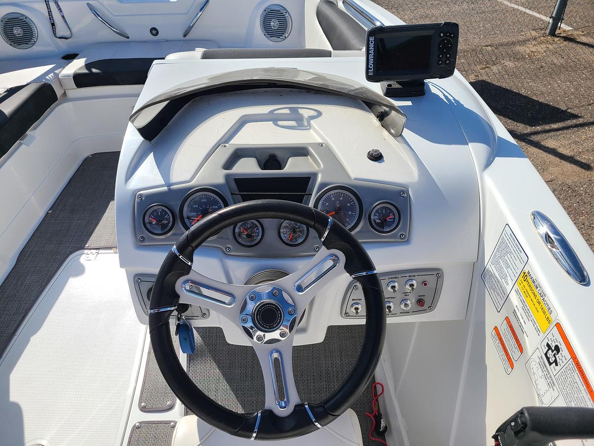 Used 2019 Tahoe 1950 W/ 150HP Mercury & Trailer