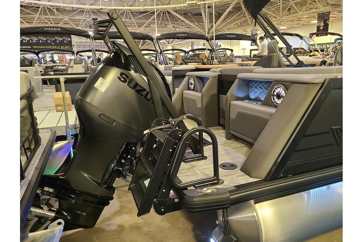 2026 Viaggio Diamante 24Q Tritoon W/ A 350HP Suzuki Motor
