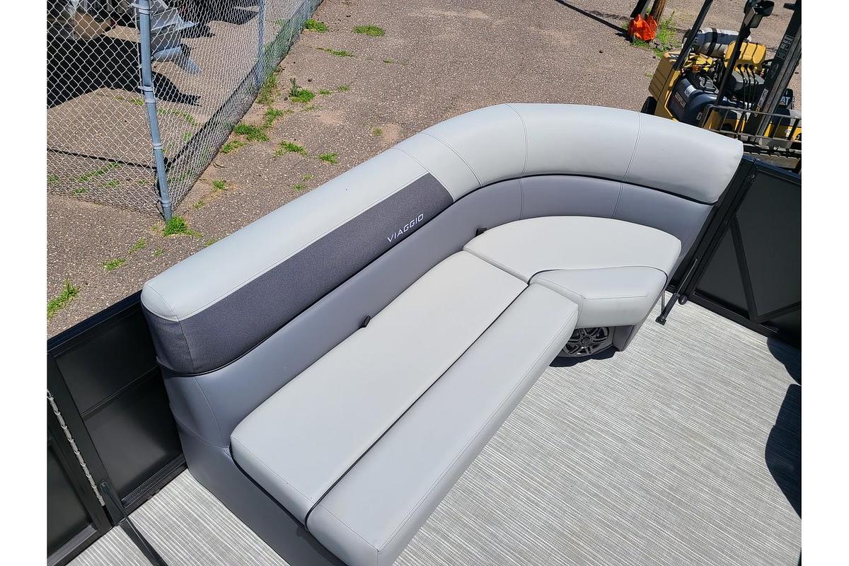 2024 Viaggio Lago V20C Tritoon With A 150HP Suzuki Motor