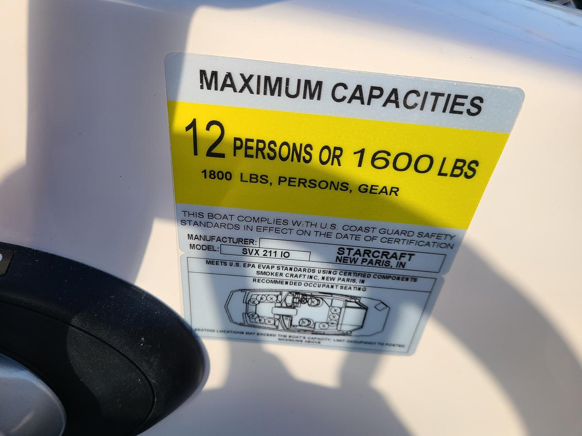 Used 2026 Starcraft SVX 211 I/O