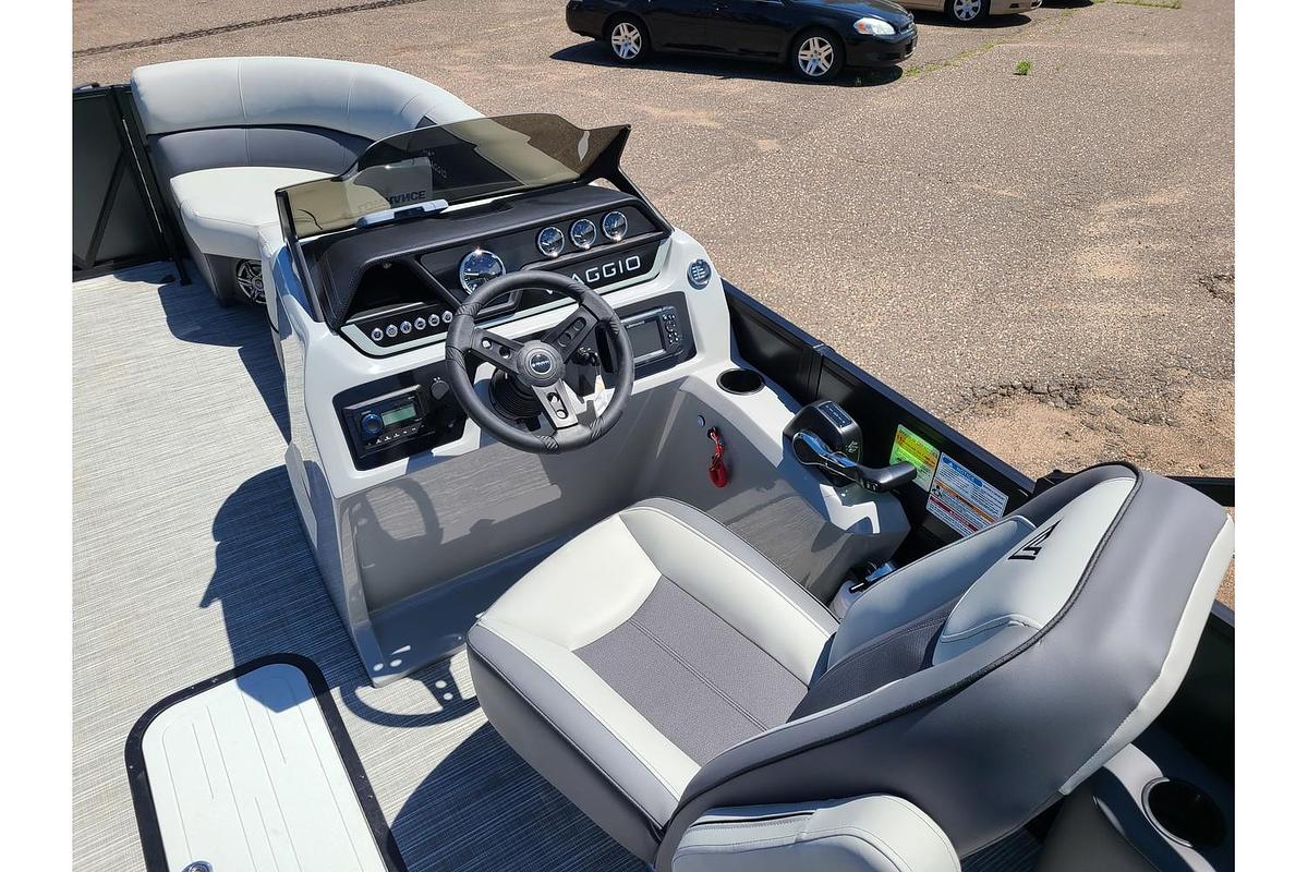 2024 Viaggio Lago V20C Tritoon With A 150HP Suzuki Motor