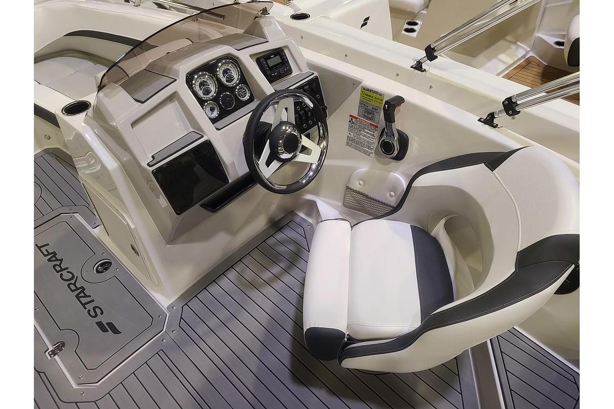 2025 Starcraft SVX 191 Deck Boat W/ 150HP Suzuki Motor & Trailer
