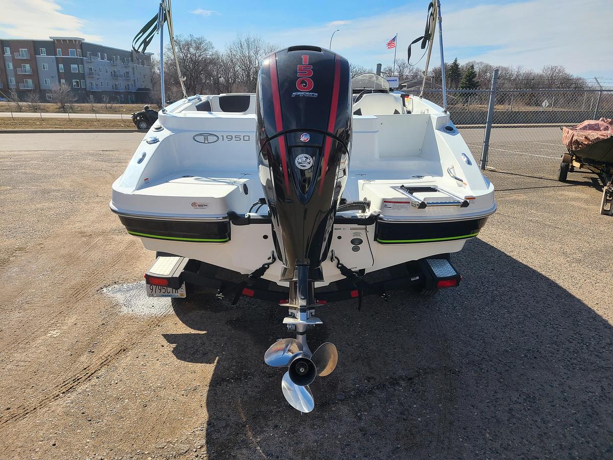 Used 2019 Tahoe 1950 W/ 150HP Mercury & Trailer