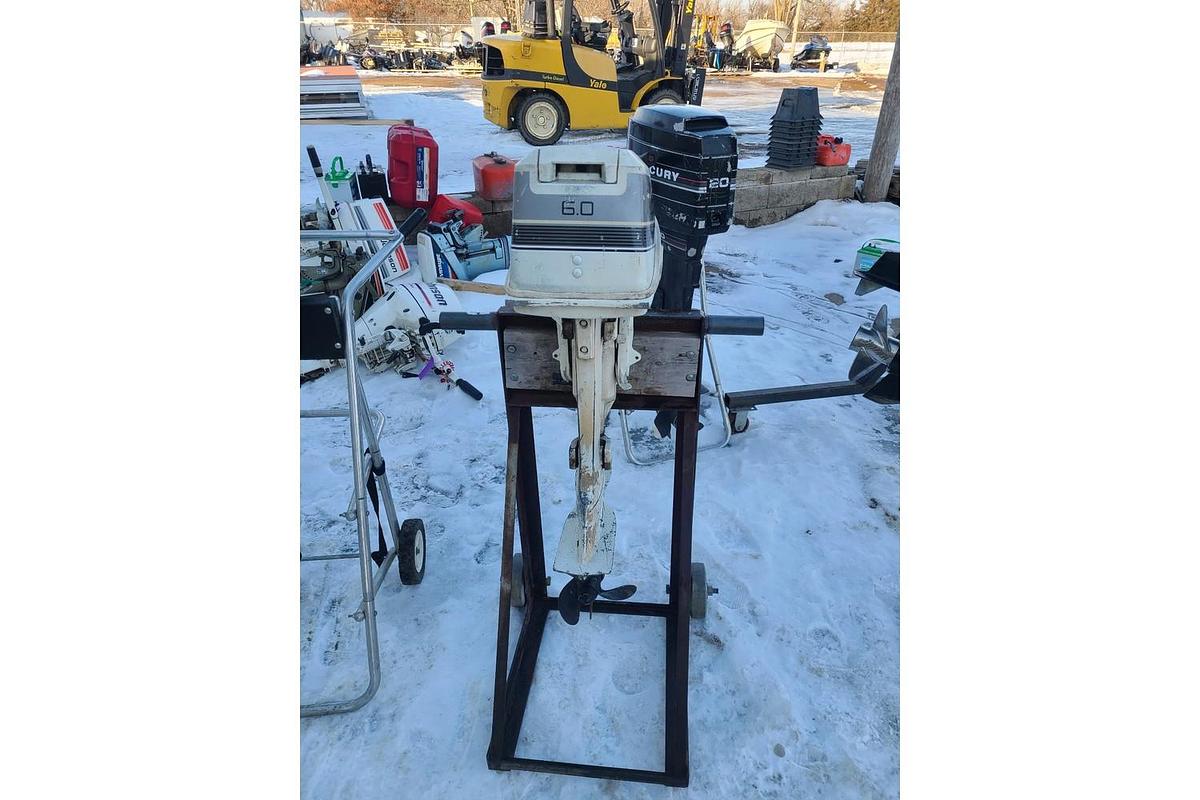 Used 1987 Johnson 6HP Tiller