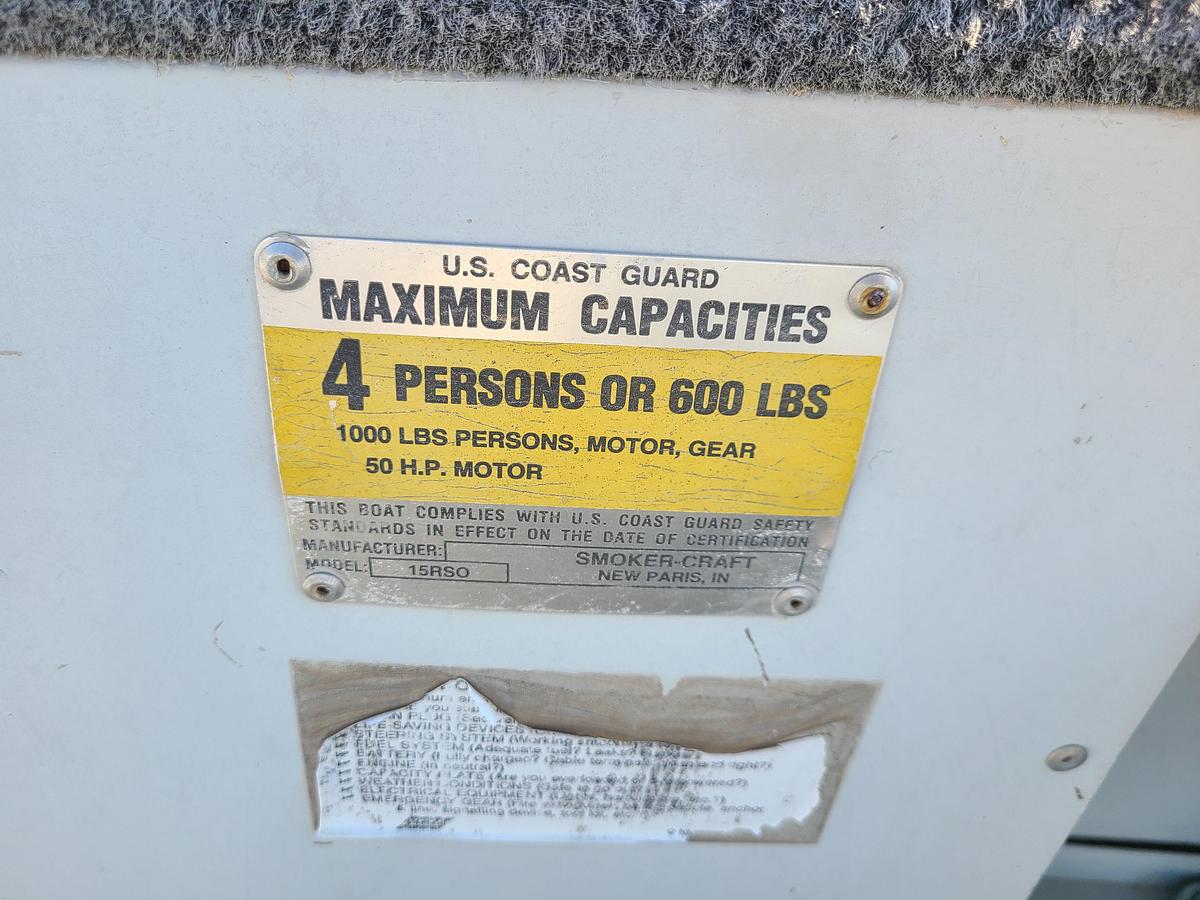 Used 1989 Sylvan Sea Monster W/ 25HP Honda 4-Stroke