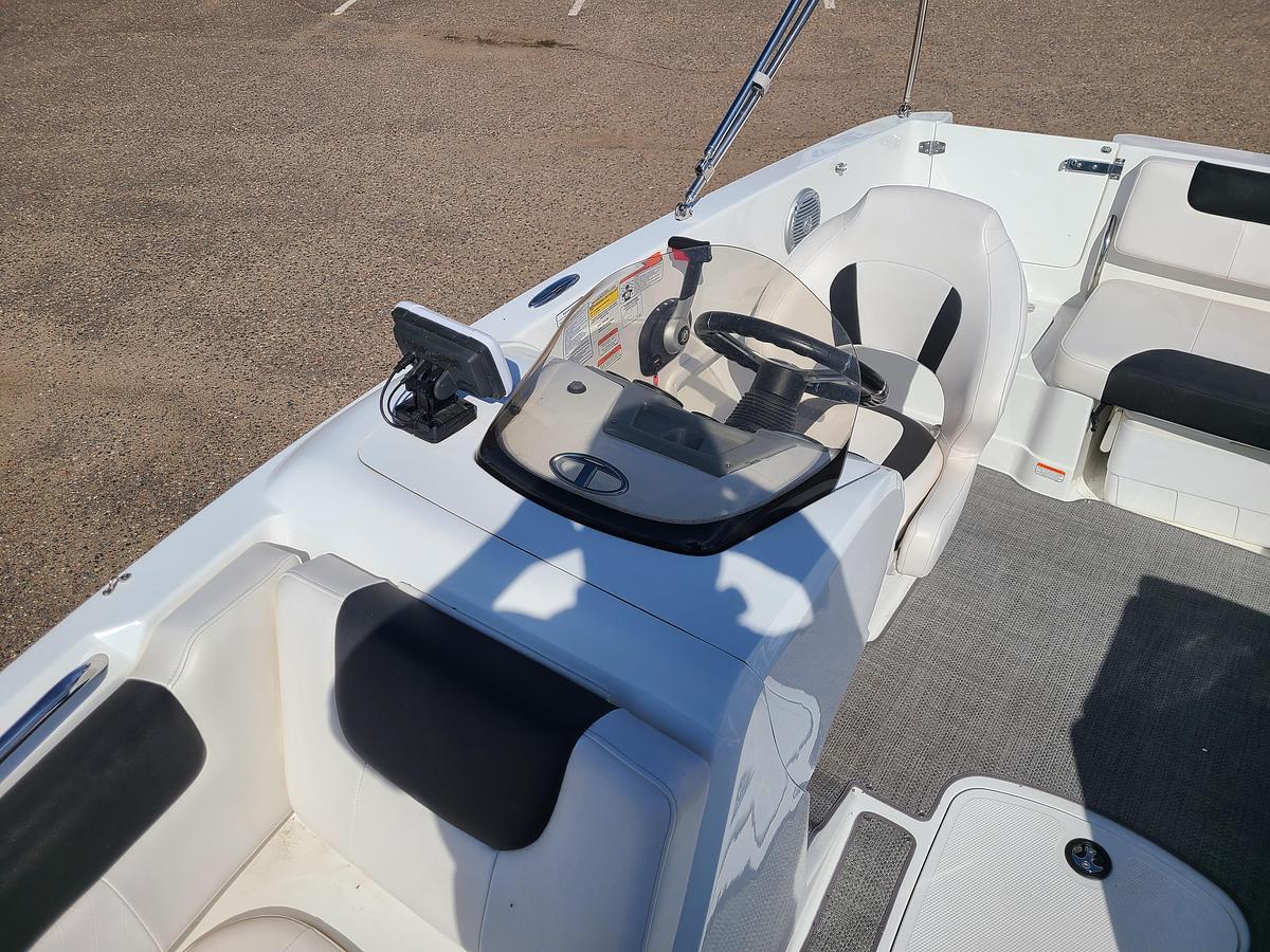 Used 2019 Tahoe 1950 W/ 150HP Mercury & Trailer