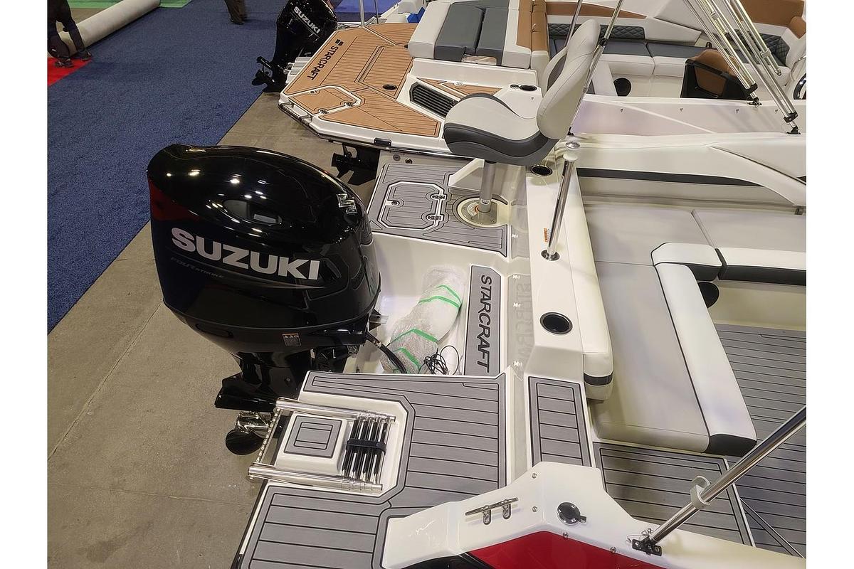 2025 Starcraft SVX 191 Deck Boat W/ 150HP Suzuki Motor & Trailer